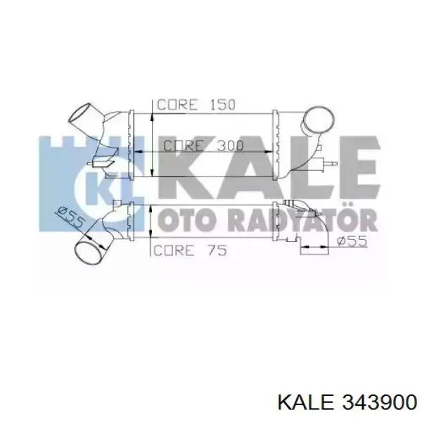 Интеркулер 343900 Kale