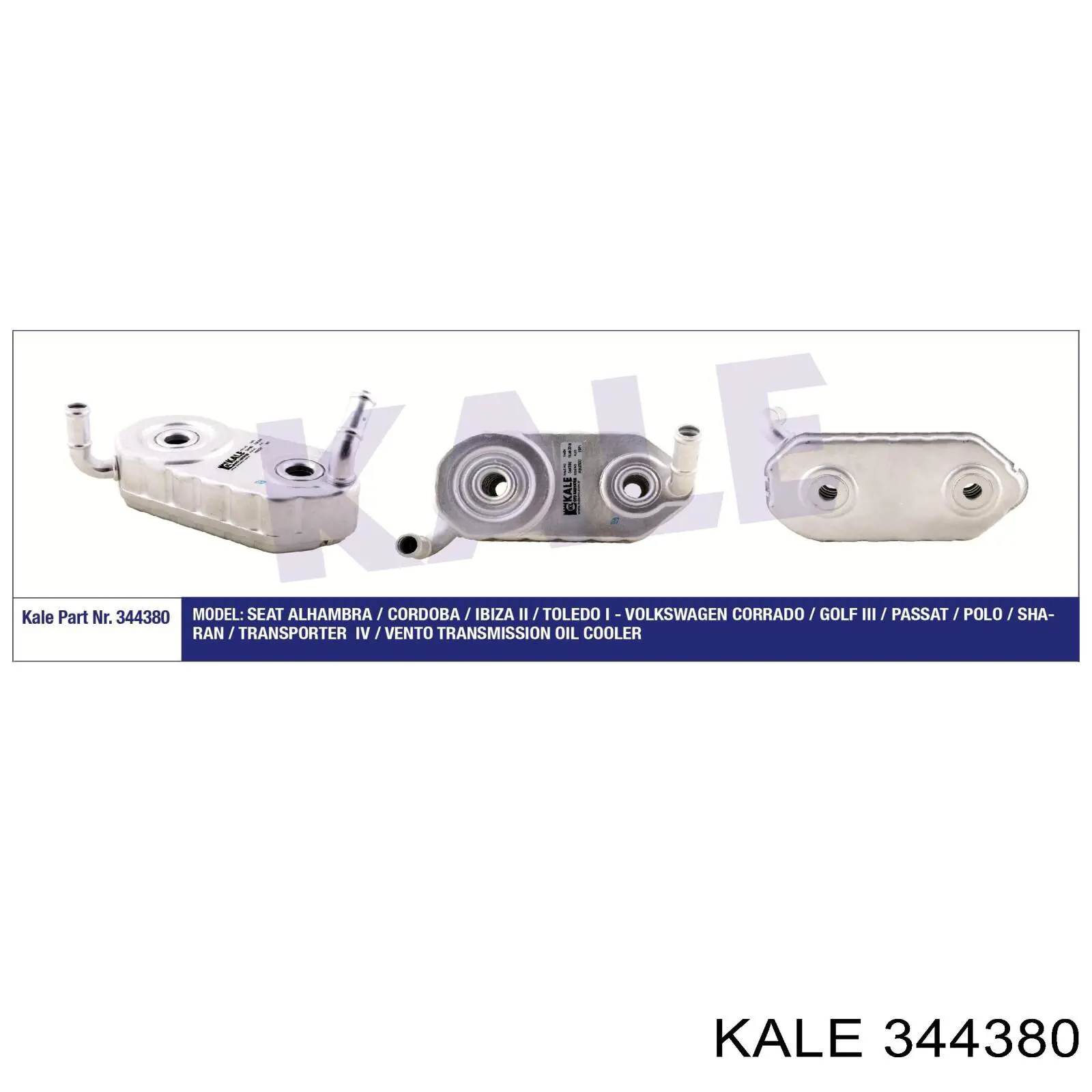 344380 Kale радиатор охлаждения, акпп/кпп