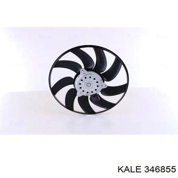 346855 Kale электровентилятор охлаждения в сборе (мотор+крыльчатка правый)