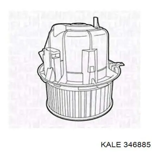 Вентилятор печки 346885 Kale