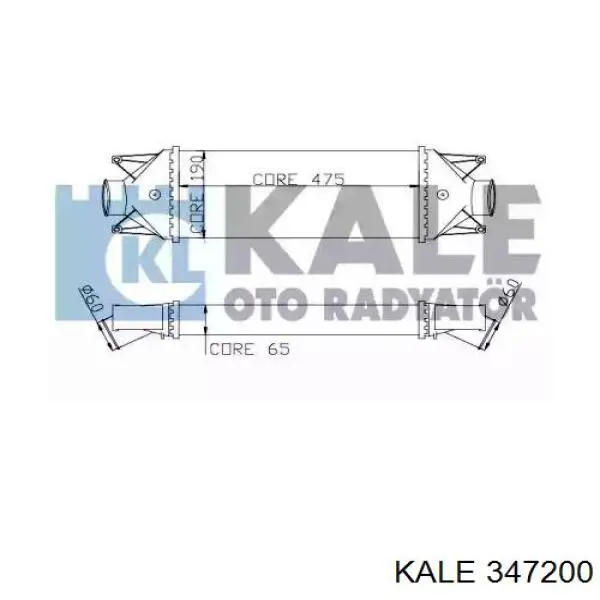 347200 Kale радиатор
