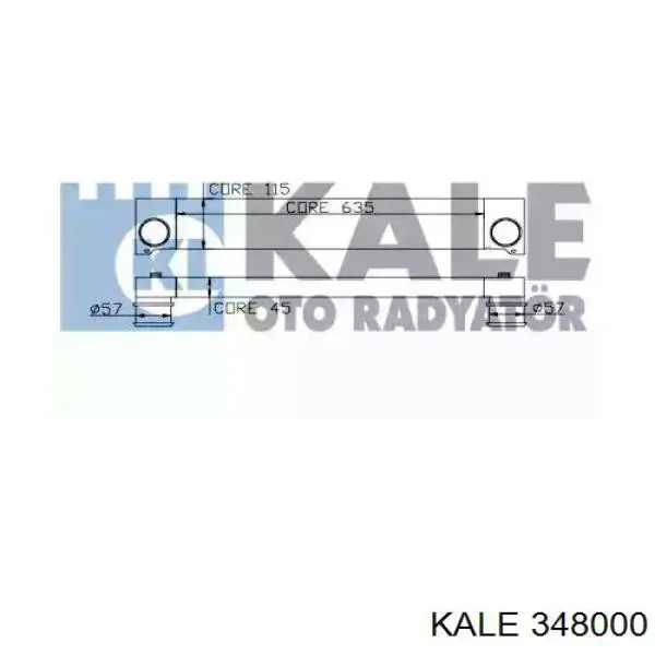 348000 Kale интеркулер