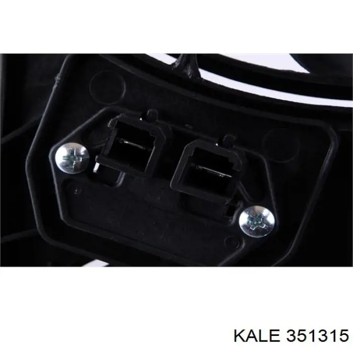 351315 Kale диффузор радиатора охлаждения, в сборе с мотором и крыльчаткой