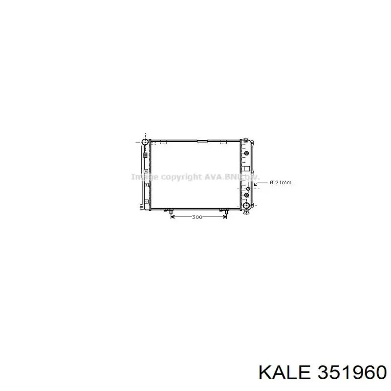 351960 Kale радиатор