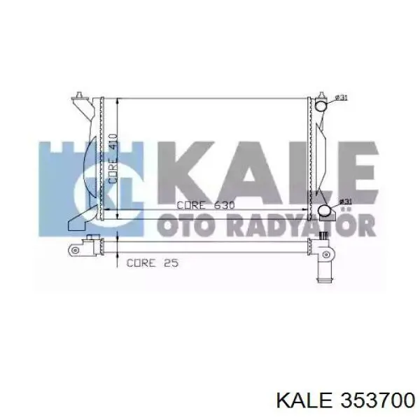 Радиатор 353700 Kale