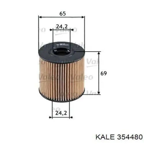 Корпус масляного фильтра 354480 Kale