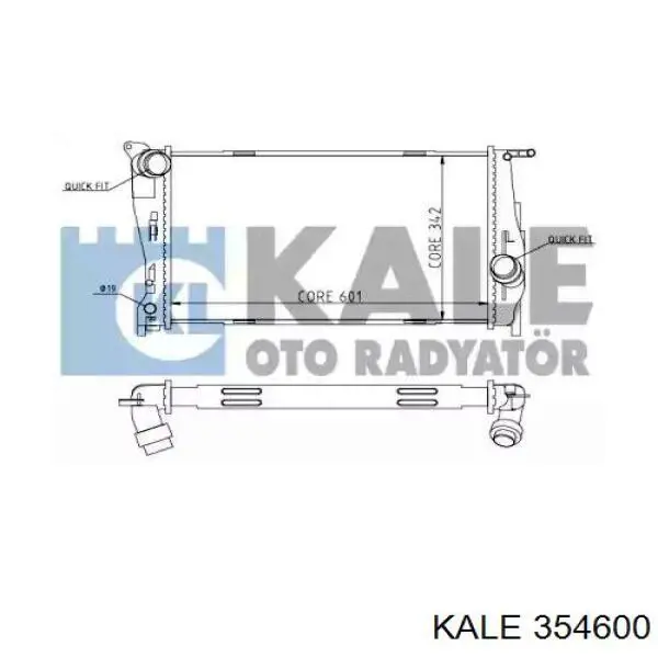 354600 Kale радиатор