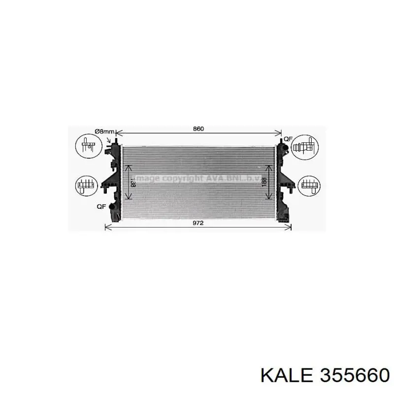 355660 Kale радиатор