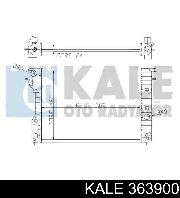 252248 Glyser Радиатор основной