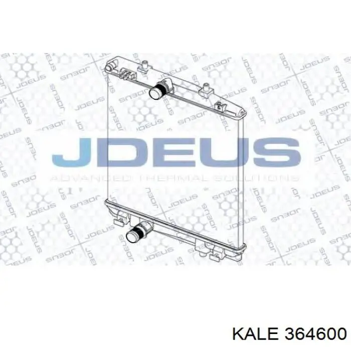 Радиатор охлаждения двигателя Kale 364600 цена, от 43.46 USD