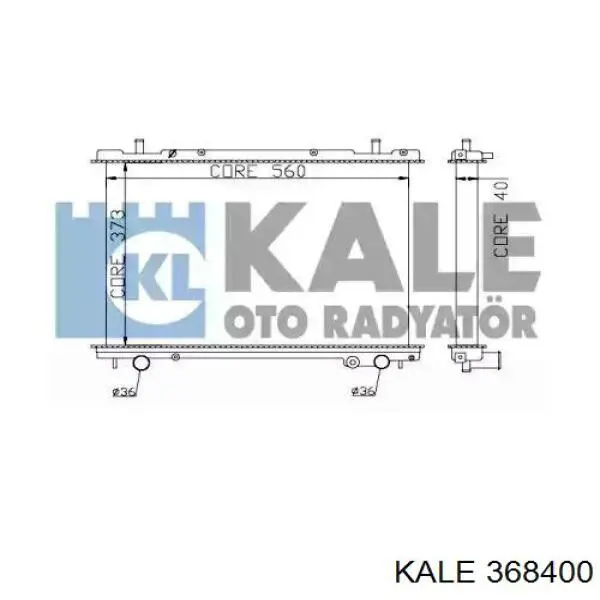 368400 Kale радиатор
