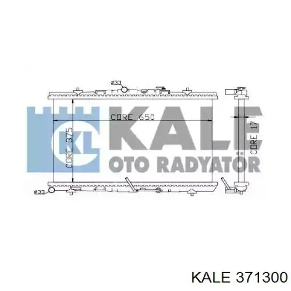 371300 Kale радиатор