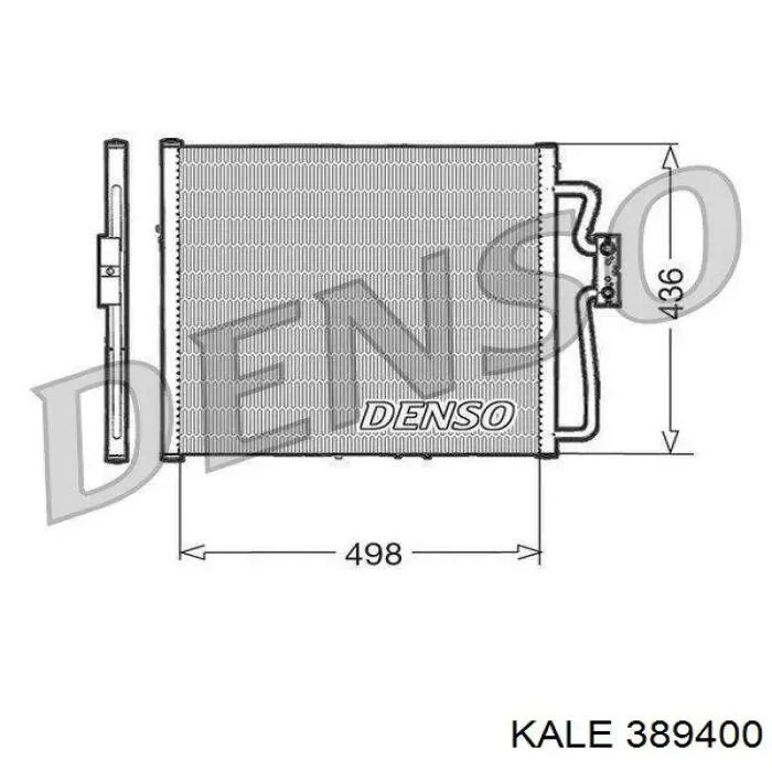 Конденсатор кондиционера Kale 389400 цена, от 76.13 USD