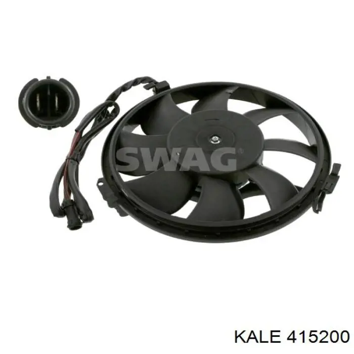 415200 Kale электровентилятор охлаждения в сборе (мотор+крыльчатка)