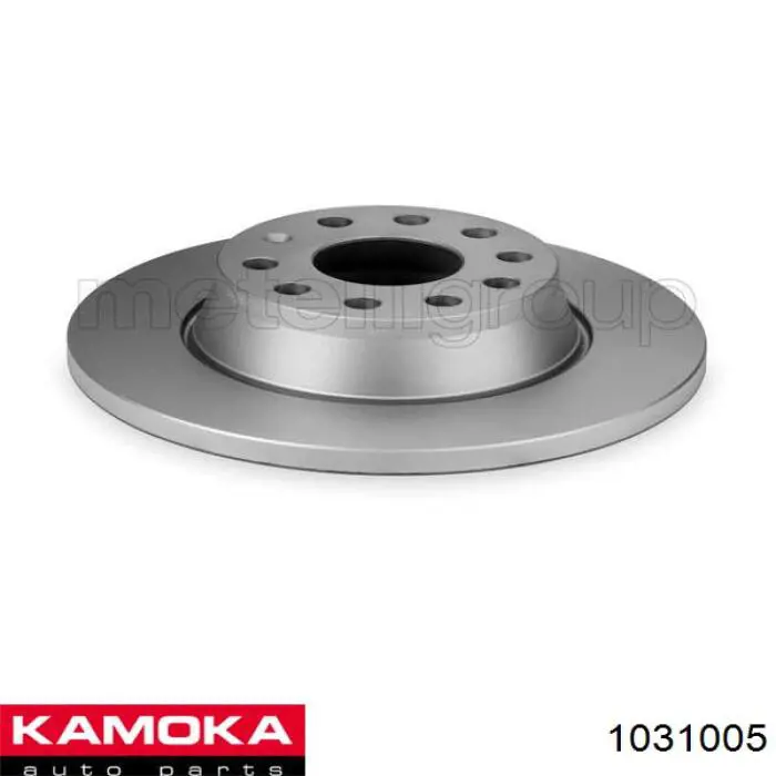 Купить 1031005 Kamoka Диск тормозной задний