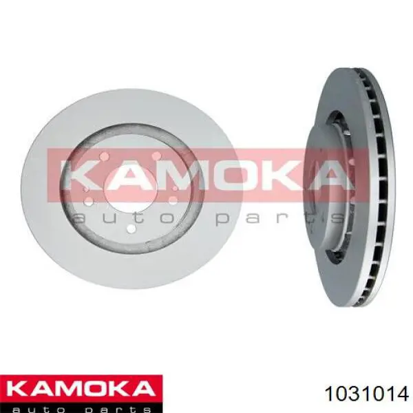 Freno de disco delantero 1031014 Kamoka