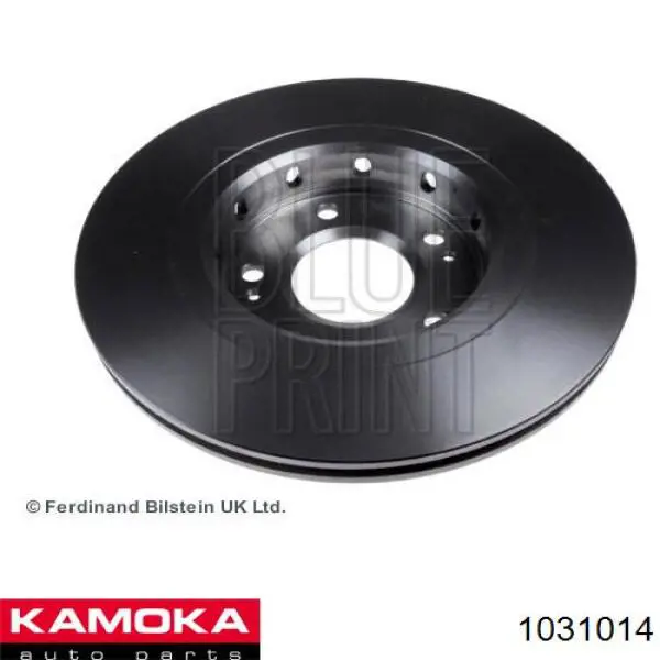 Передние тормозные диски 1031014 Kamoka