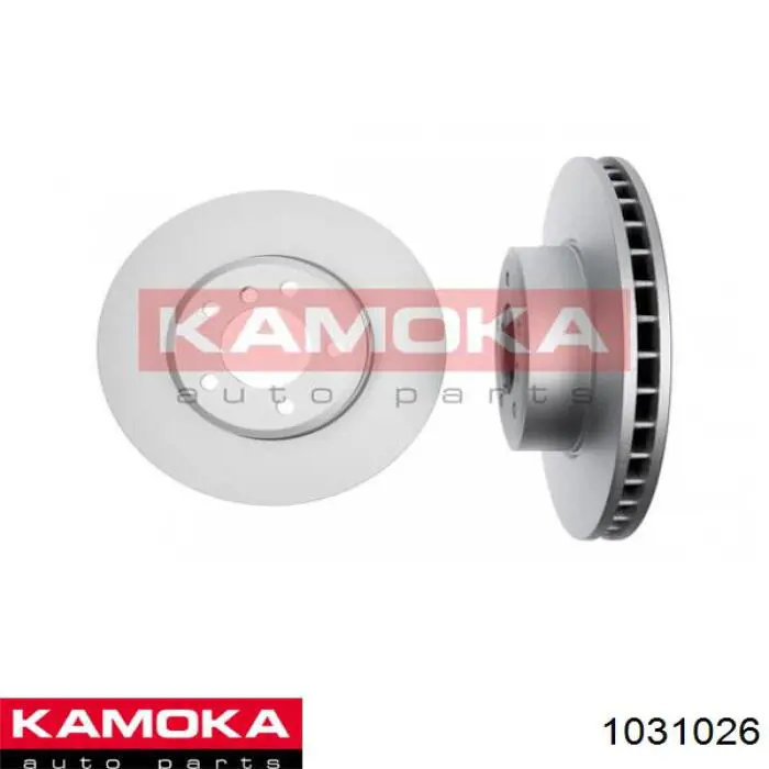 1031026 Kamoka диск тормозной передний