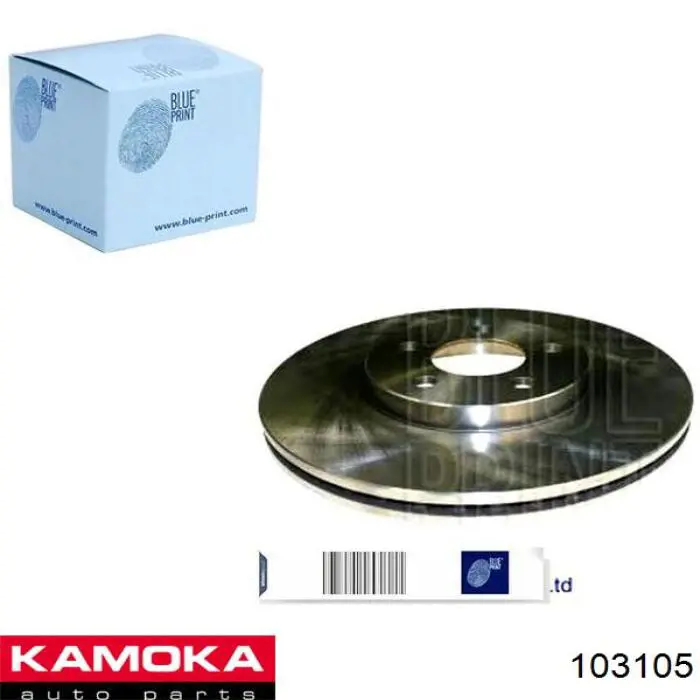 Передний тормозной диск Kamoka 103105