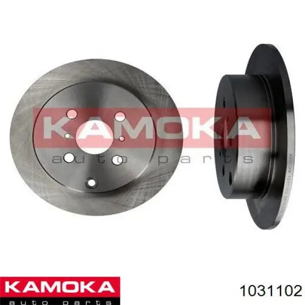 Купить 1031102 Kamoka Диск тормозной задний