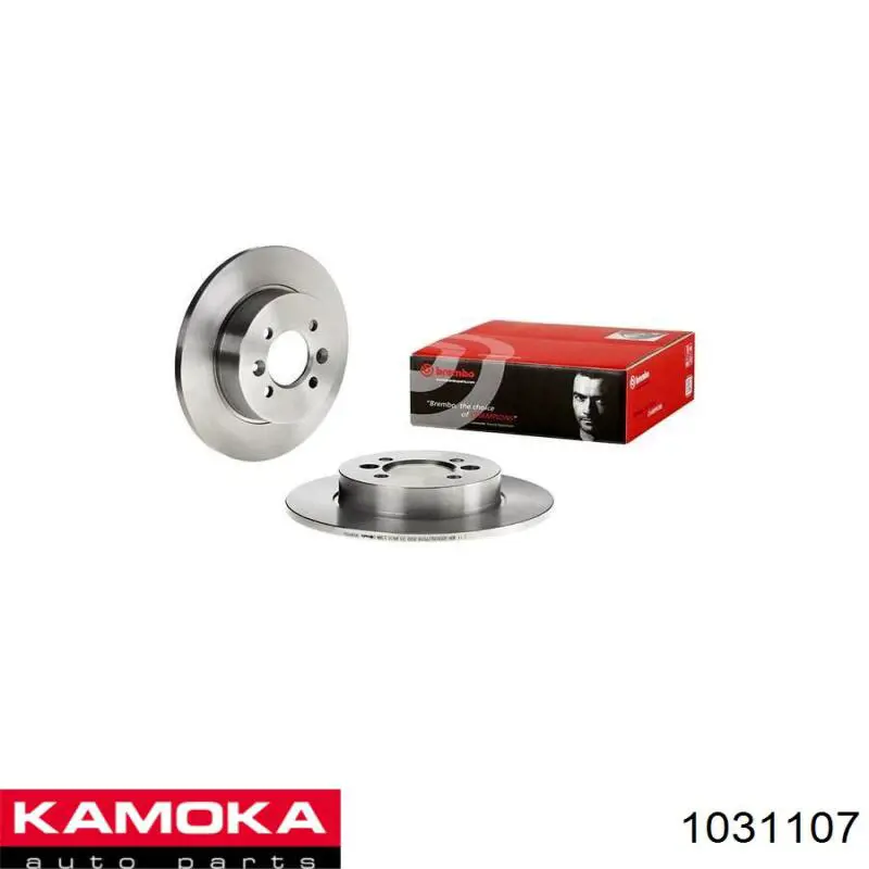 Купить 1031107 Kamoka Диск тормозной задний