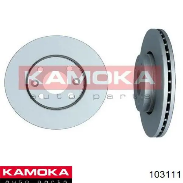 Freno de disco delantero 103111 Kamoka