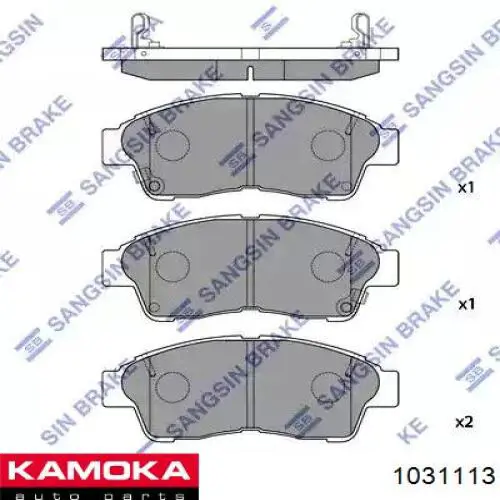 Купить 1031113 Kamoka Диск тормозной задний