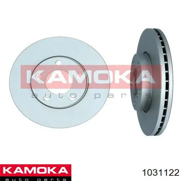 Freno de disco delantero 1031122 Kamoka