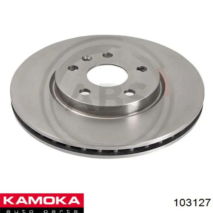Передние тормозные диски 103127 Kamoka
