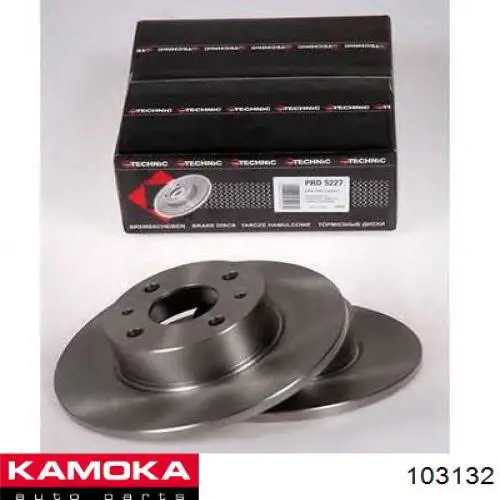 Купить 103132 Kamoka Диск тормозной задний