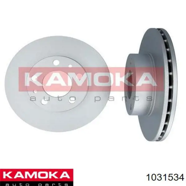 Freno de disco delantero 1031534 Kamoka