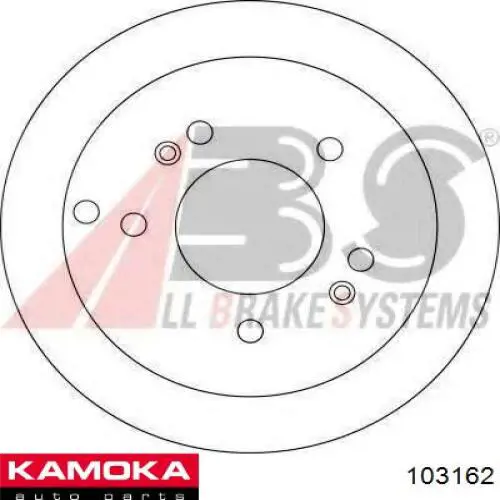 103162 Kamoka Дисковый тормоз
