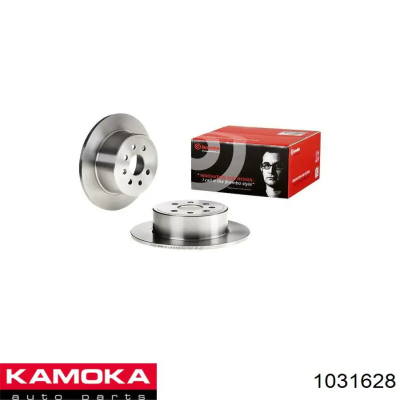 Купить 1031628 Kamoka Диск тормозной задний