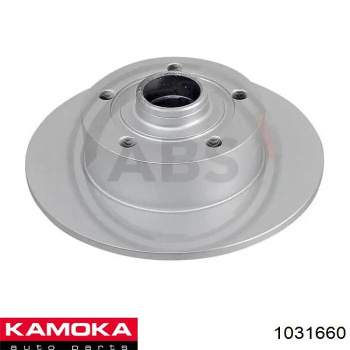 Купить 1031660 Kamoka Диск тормозной задний