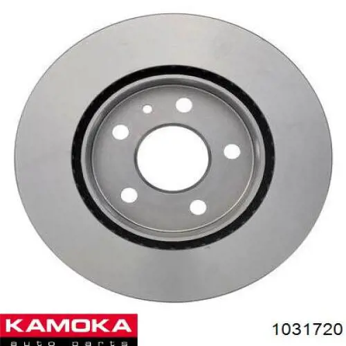 1031720 Kamoka Диск тормозной передний