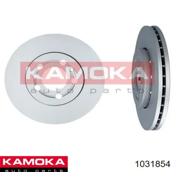 Freno de disco delantero 1031854 Kamoka