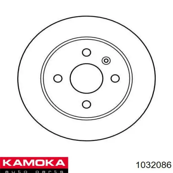 1032086 Kamoka Дисковый тормоз