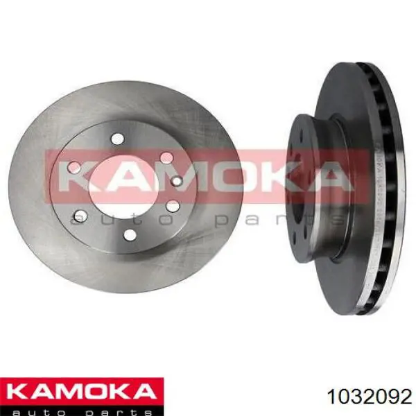 1032092 Kamoka диск тормозной передний