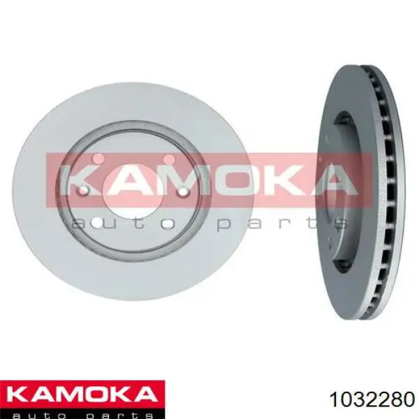 1032280 Kamoka диск тормозной передний
