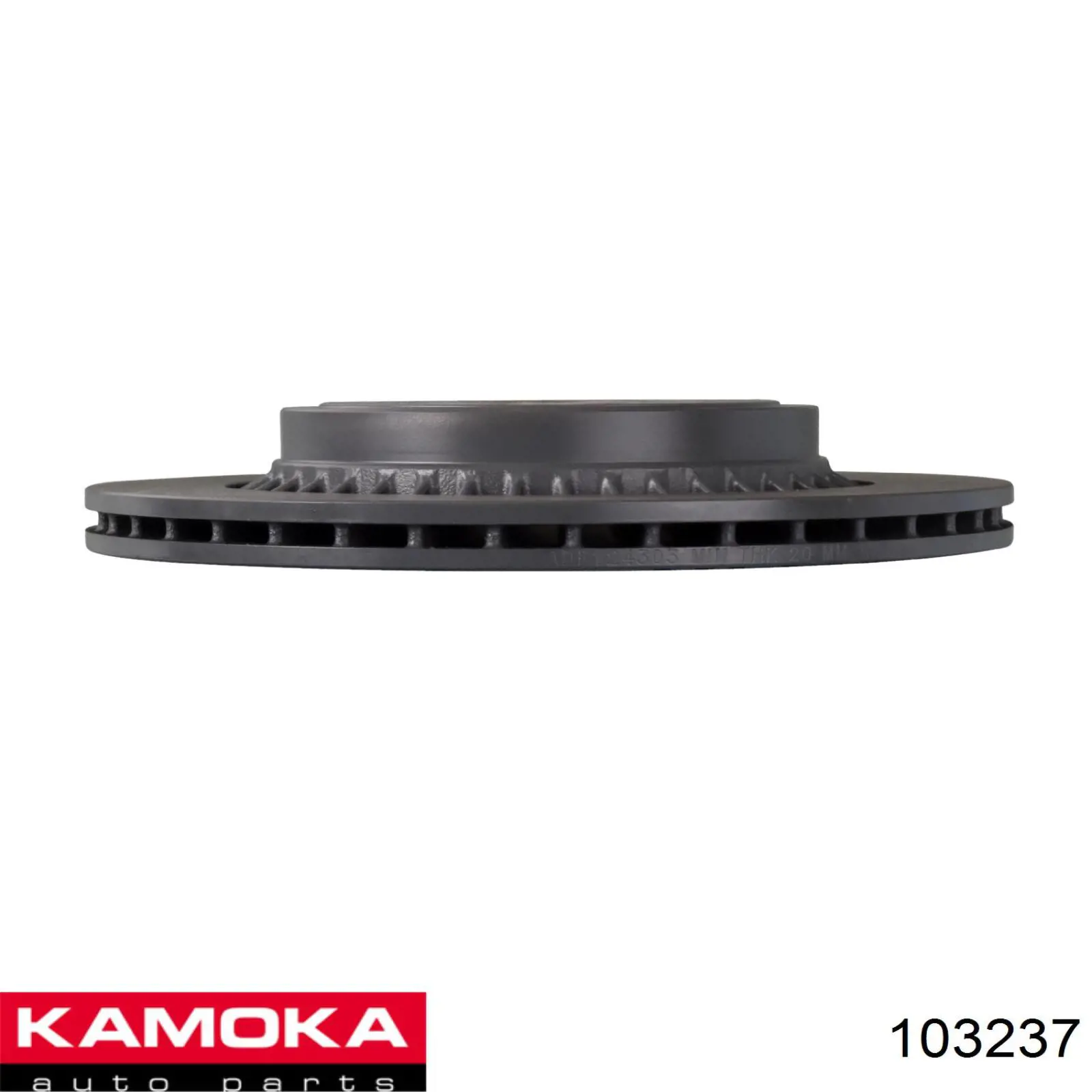Тормозные диски 103237 Kamoka