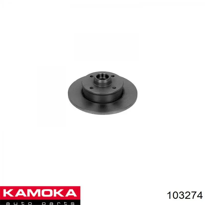Тормозные диски 103274 Kamoka