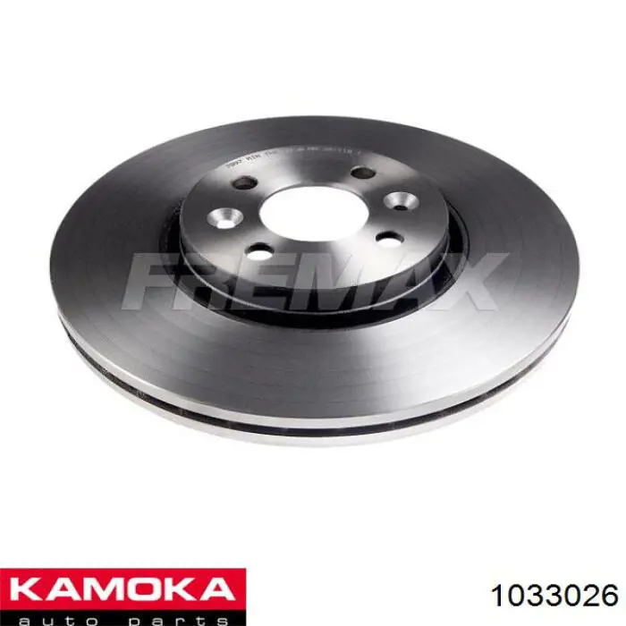 Передний тормозной диск Kamoka 1033026