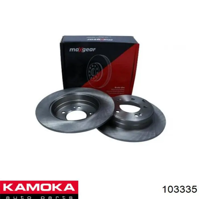 Тормозные диски 103335 Kamoka