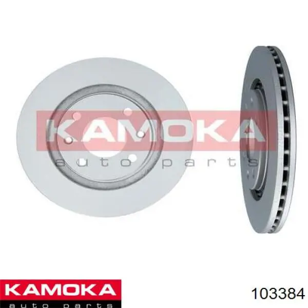 Freno de disco delantero 103384 Kamoka