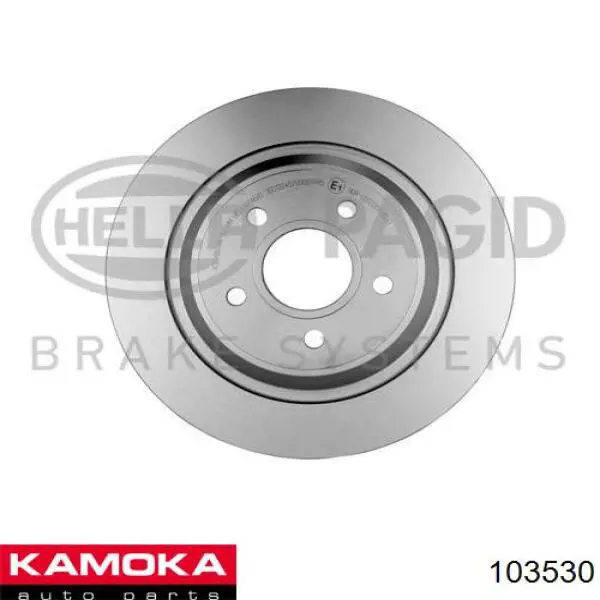 Купить 103530 Kamoka Диск тормозной задний