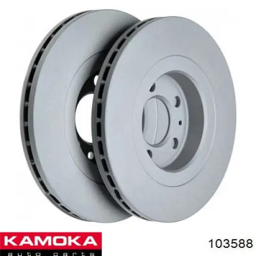 Передние тормозные диски 103588 Kamoka