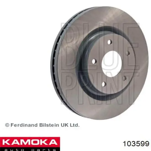 Передний тормозной диск Kamoka 103599