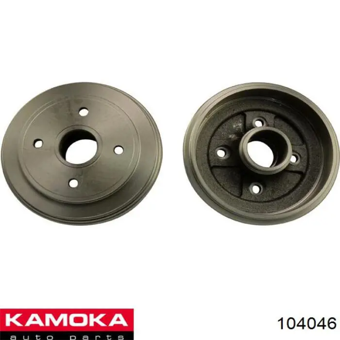 Тормозной барабан 104046 Kamoka