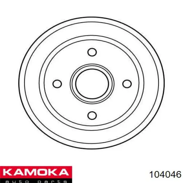 Задний барабан Kamoka 104046