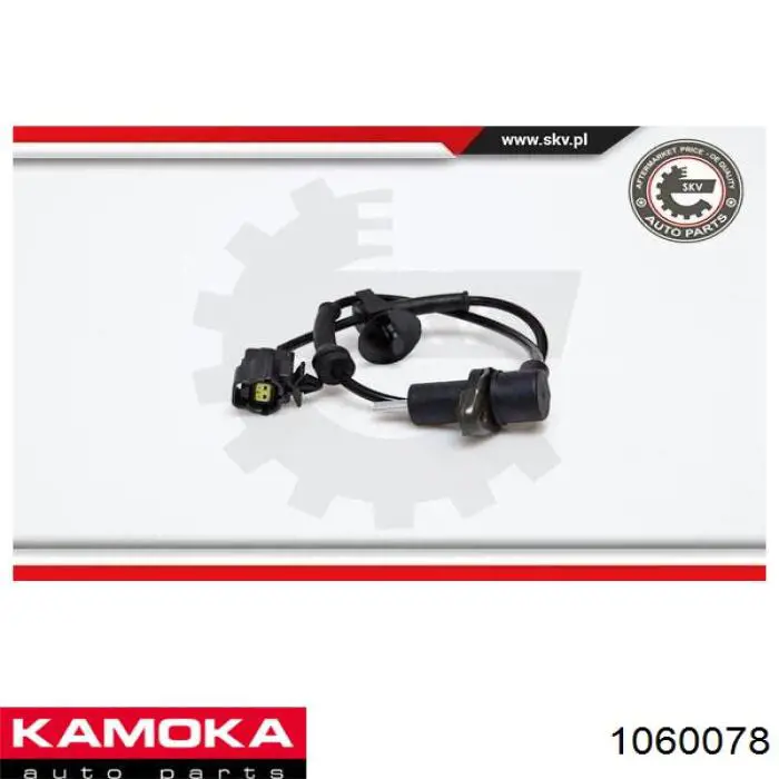 1060078 Kamoka Датчик АБС (ABS) задний, правый